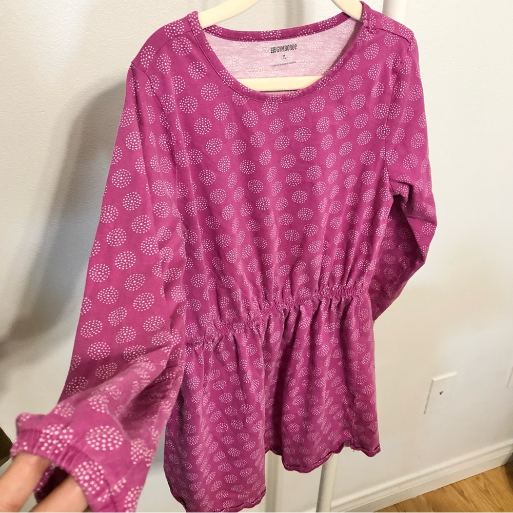 Gymboree Dot Print long Sleeve Cotton Dress